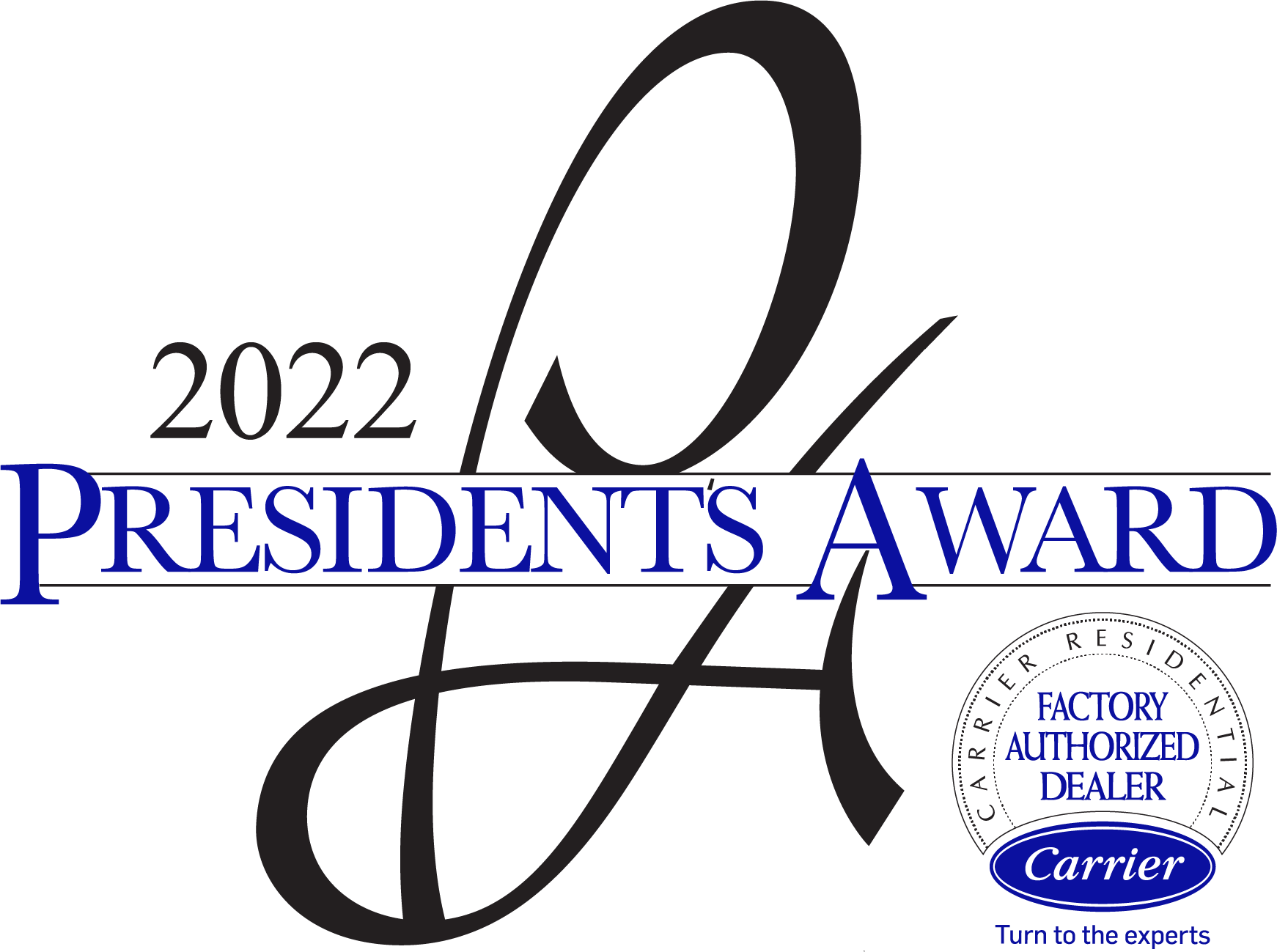 Carrier Presidents Award 2022 Total Mechanical Systems
