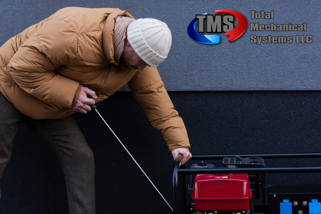 generator tips for winter maintenance service safety