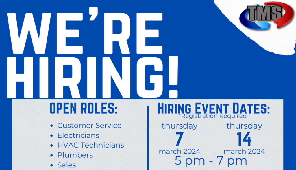 total mechanical systems open house hiring event