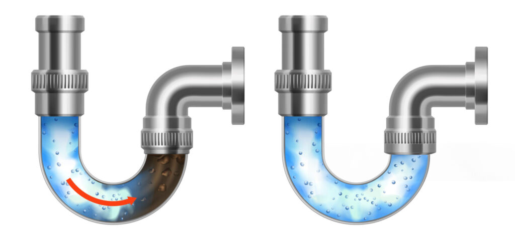 TMS Rooter and Drain Cleaning Service removes blockages without damaging pipes. Image